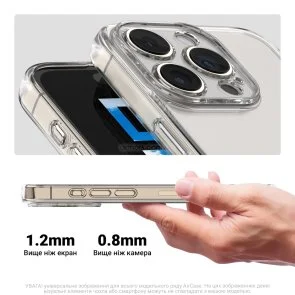 Фото: Чохол ArmorStandart for Oppo A60 4G - Air Camera cover Clear (ARM78598) № 5 | KTC