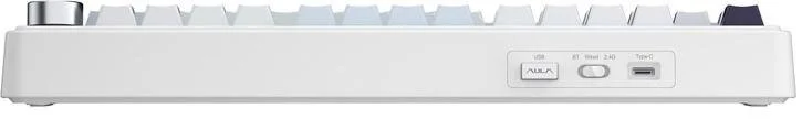 Фото: Клавіатура Aula F75 Gasket Reaper Switch Hot-Swap PBT ENG/UA WL/BT/USB White/Blue/Black (6948391209241) № 5 | KTC