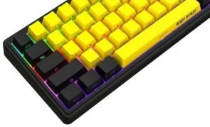 Фото: Клавіатура Lorgar KBP70MW Toxic Purple ENG WL/RT/USB Black/Yellow (LRG-KBP70MW-YL-US) № 7 | KTC