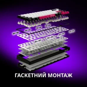 Фото: Клавіатура Lorgar KBP70MW Toxic Purple ENG WL/RT/USB Black/Red (LRG-KBP70MW-BK-US) № 12 | KTC