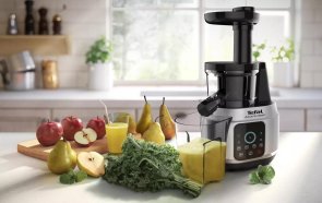 Соковижималка шнекова Tefal Juice and Clean (ZC420E38)