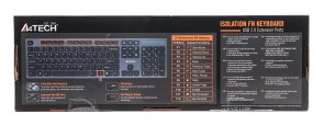 Клавіатура A4tech KV-300H Metallic (KV-300H_USB)