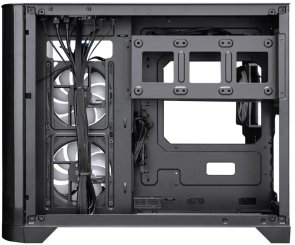 Корпус 1stPlayer UV6-BK-2FC7R-1FC7 Black with window
