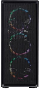 Корпус 1stPlayer Go6-BK-4FS7 Black with window