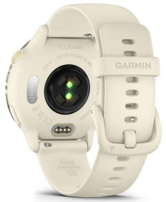 Смарт годинник Garmin vivoactive 6 Lunar Gold with Bone Band (010-02985-01)