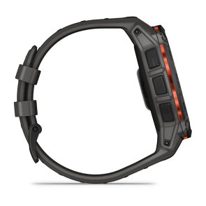 Смарт годинник Garmin Instinct 3 - 50 mm Solar Black with Charcoal Band (010-02935-00)