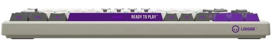 Фото: Клавіатура Lorgar KBP7075W Toxic Purple ENG WL/RT/USB Beige (LRG-KBP7075W-RT-US) № 7 | KTC