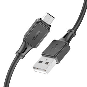 Кабель Hoco X101 2.4A AM/MicroB 1m Black (6942007604055)