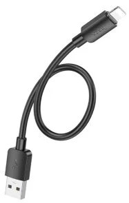 Фото: Кабель Hoco X96 Hyper 12W AM / Lightning 0.25m Black (6942007609388) № 2 | KTC