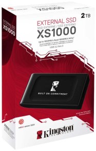 Зовнішній SSD-накопичувач Kingston XS1000 2TB Black (SXS1000/2000GA)