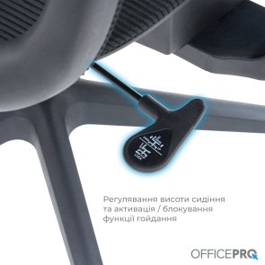 Крісло OfficePro Wave OC670 Black (OC670-B-B-B)