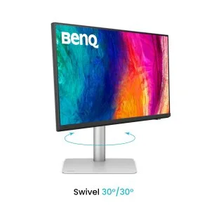 Фото: Монітор BenQ PD2730S White (9H.LN7LA.TBE) - 27" IPS / 5120x2880 / 60 Гц / Pivot / HAS № 4 | KTC