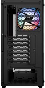 Корпус AeroCool Pivot-G-BK-v1 Black with window (ACCM-ES08013.11)