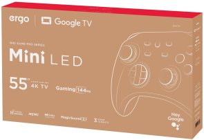 Телевізор MiniLED Ergo 55MQ95 (Smart TV, Wi-Fi, 3840x2160)