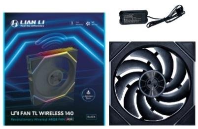 Кулер Lian-Li Uni Fan TL Wireless 140 Reverse Black (G99.14RTL1W1B.00)