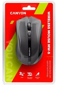 Фото: Миша Canyon CNE-CMSW05B Wireless Black № 4 | KTC