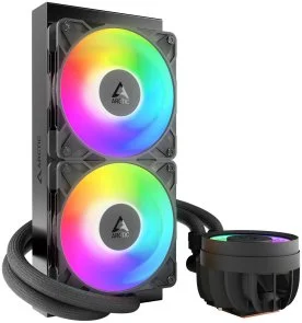 Фото: Система рідинного охолодження Arctic Liquid Freezer III Pro 240 ARGB Black (ACFRE00182A) № 2 | KTC