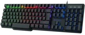 Фото: Клавіатура GamePro GK380 RGB USB Black № 3 | KTC
