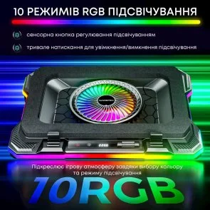 Фото: Підставка для ноутбука GamePro CP950 Black № 8 | KTC
