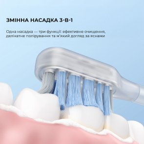 Електрична зубна щітка Mova Fresh Pro Silver (ATB15A-SIL)
