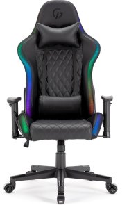 Крісло GamePro Hero RGB GC-700 Black (GC-700/2-Black)