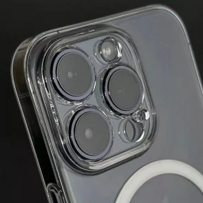 Фото: Чохол Proove for Apple iPhone 16 Plus - Crystal Case with Magnetic Ring Transparent (PCCCIP16PL01) № 4 | KTC