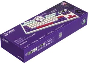 Клавіатура Lorgar KBP70TKLW Toxic Purple ENG WL/RT/USB White (LRG-KBP70TKLW-WH-US)