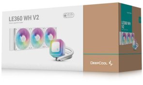 Система рідинного охолодження Deepcool LE360 WH V2 (R-LE360-WHAMMN-G-2)