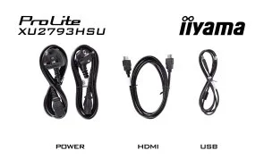 Фото: Монітор iiyama XU2793HSU-B7 Black - 27" IPS / 1920×1080 / 100 Гц № 12 | KTC