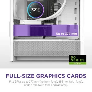 Фото: Корпус NZXT H3 Flow White with window (CC-H31FW-01) № 9 | KTC