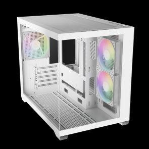 Корпус Gamdias Aura GC10M V2 WH ARGB White with window (4711514503166)