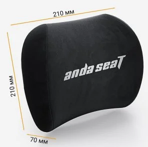 Фото: Подушка Anda Seat Novis Head Pillow Black (AC-TZ-AD23-B-F-J) № 2 | KTC