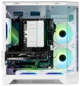 Фото: Персональний комп'ютер ARTLINE Gaming X37WHITE (X37Whitev56) - Intel Core i5 i5-12400F / 32 ГБ DDR4 / PCI-E SSD 1 ТБ / Nvidia / GeForce RTX 5060, 8 ГБ / Intel H610 / 600 Вт № 4 | KTC