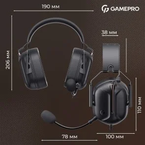 Фото: Гарнітура GamePro Genesis Hunter Black (HS1350B) № 14 | KTC