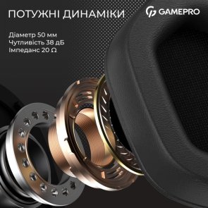 Гарнітура GamePro Genesis Hunter White (HS1350W)