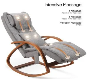 Фото: Масажне крісло-гойдалка Naipo Massage Rocking Chair (MGC-2300P) № 2 | KTC