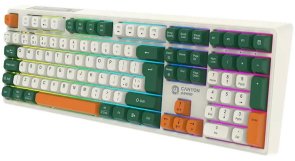 Клавіатура Canyon Shadder GKW-11 Brown Switches WL/BT/USB White (CND-SKBW11)