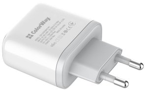 Зарядний пристрій ColorWay CHS048PD 40W White (CW-CHS048PD-WT)