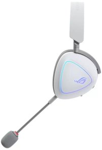Гарнітура ASUS ROG Delta II Wireless Moonlight White (90YH03W0-BHUA10)