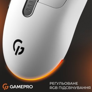 Миша GamePro Genesis Winner WL/BT/USB White (GM079W)