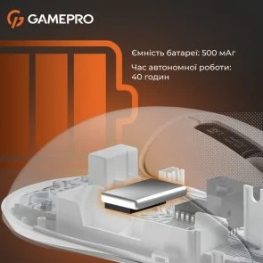 Фото: Миша GamePro Genesis Ranker WL/BT/USB White (GM012W) № 6 | KTC