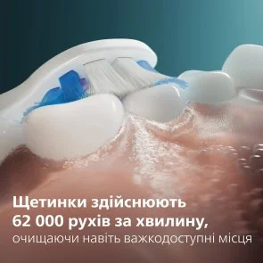 Фото: Електрична зубна щітка Philips Sonicare 6100 Series Blue (HX7406/01) № 4 | KTC