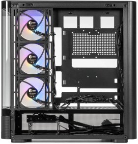 Корпус QUBE Masterforce Black with window (MASTERFORCE_GBNU3)