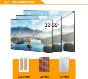 Кронштейн ITech PK4F Black