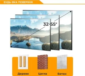 Фото: Кронштейн ITech PK4F Black № 8 | KTC
