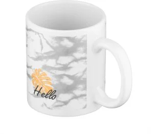 Фото: Чашка Ardesto Hello 330ml White/Grey (AR3048WG) № 6 | KTC