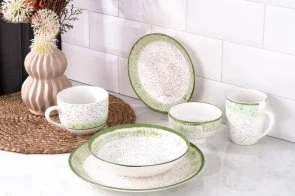 Фото: Чашка Ardesto Siena 500ml White/Green (AR2950SWG) № 2 | KTC