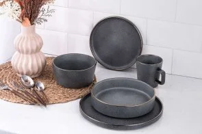 Фото: Чашка Ardesto Fasano 310ml Dark Gray (AR0331FDG) № 2 | KTC