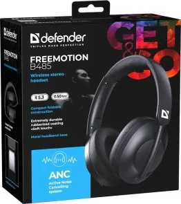 Фото: Навушники Defender FreeMotion B485 Black (63485) № 10 | KTC