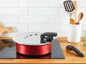 Фото: Кришка із захистом від розбризкування Tefal Ingenio 20-28cm (L9829853) № 3 | KTC